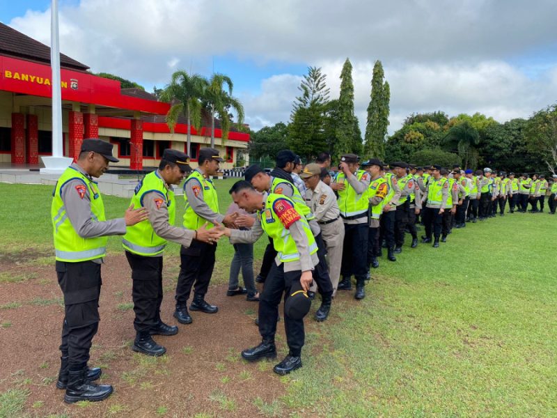 Usai Pimpin Apel Pagi, Kapolres Banyuasin Gelar Halal Bihalal