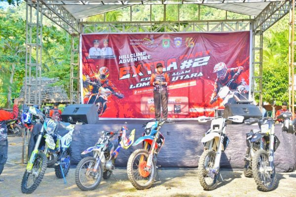 Diikuti 400 Raider, Bupati Djohan Bersama Wabup Danny Lepas Peserta Adventure Extra