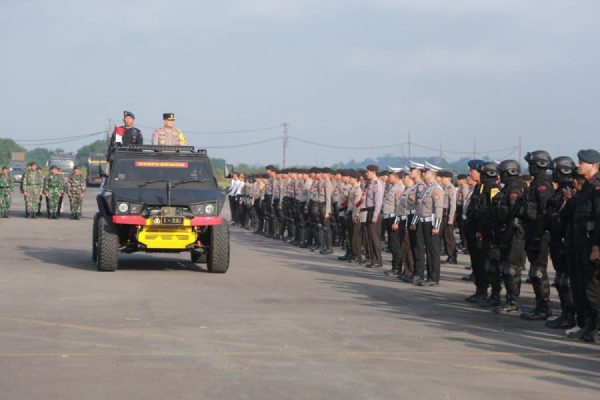 Apel Gelar Pasukan Ops Mantap Praja Rinjani 2024, Kapolda NTB Tekankan Tujuh Hal 