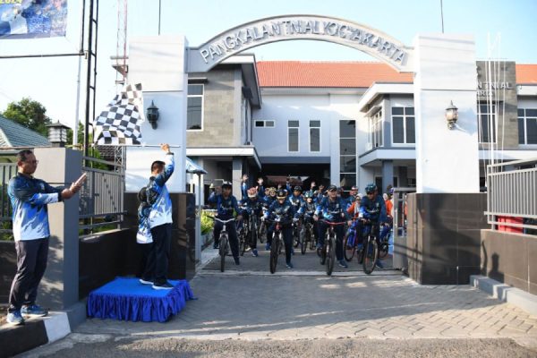 Sambut HUT TNI AL ke-79, Lanal Yogyakarta Gelar Fun Sport