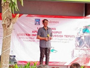 Fasilitasi UMKM Pembelian BBM Subsidi Non Kenderaan, Wabup Sleman Launching Si Supat