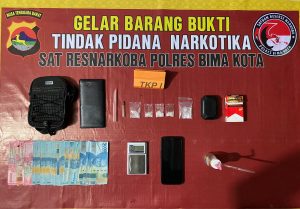 Kantongi Sabu, Pria Wiraswasta ini Diringkus Tim Kaisar Hitam Polres Bima Kota