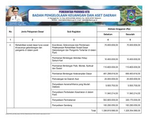 Ringkasan APBD Perubahan Pemprov NTB Diklasifikasikan Menurut Kelompok dan Jenis Pendapatan, Belanja dan Pembiayaan TA 2024 (26)