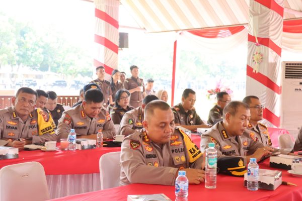 Kapolresta Mataram Hadiri Kunjungan Komisi III DPR RI di Mapolda NTB