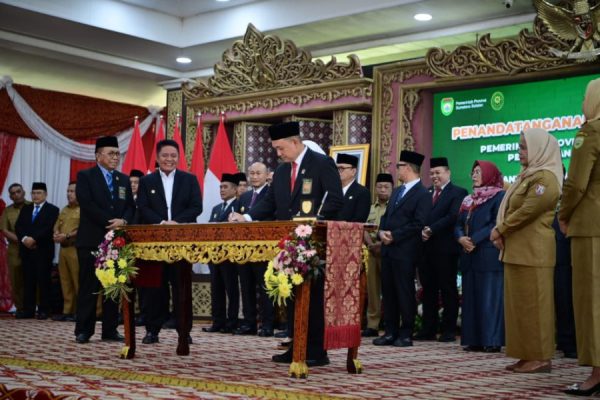 Sinergiritas Pencegahan Perkawinan Anak dan Hak Asuh, Pemkab Banyuasin Teken PKS dengan Pengadilan Agama