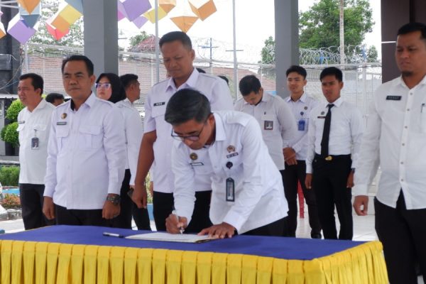 Lapas Kayuagung Komitmen Berantas Halinar dI Lingkungan Pemasyarakatan